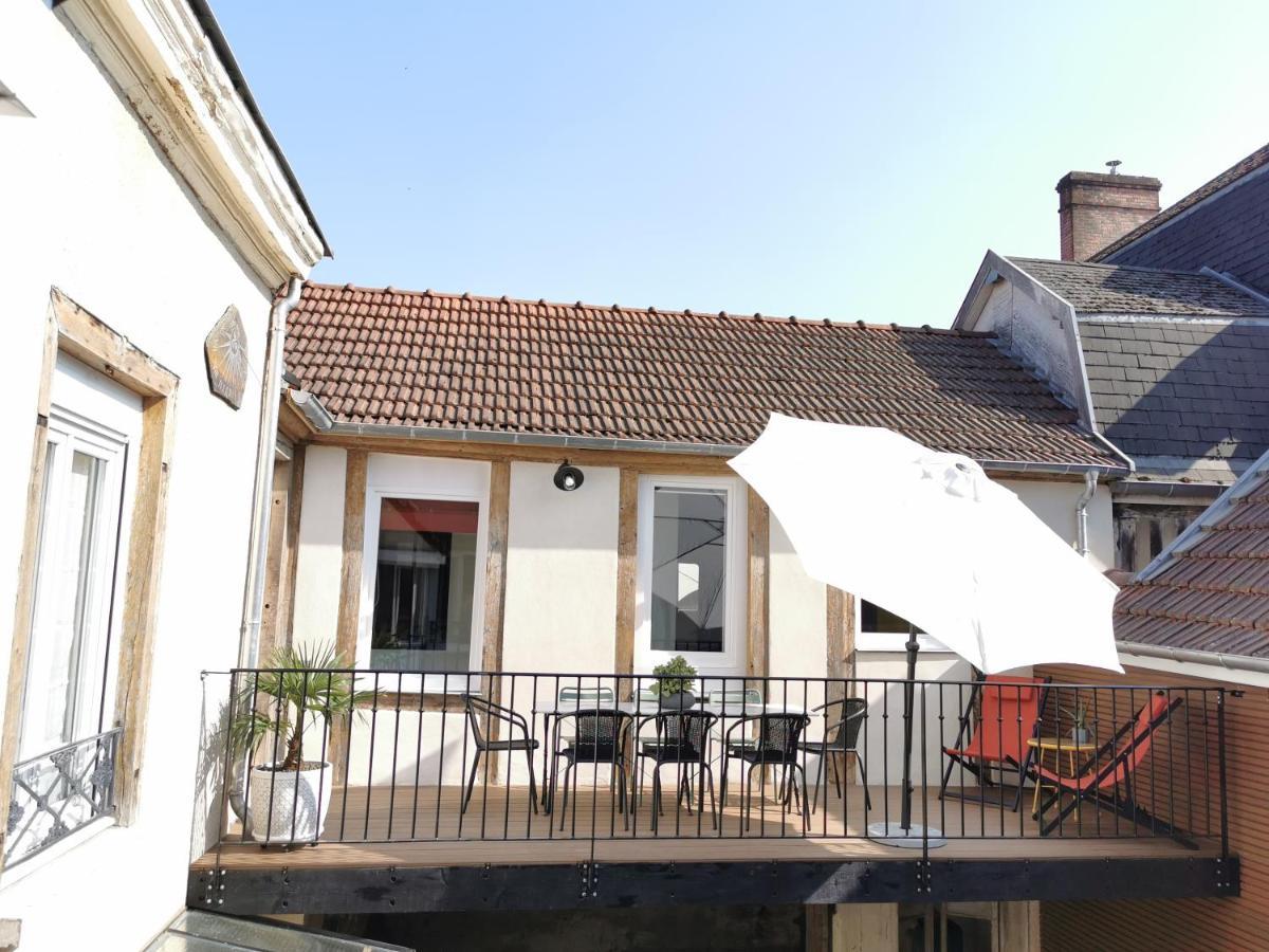 Les Bulles D'Ay - Terrasse Apartment Ay-Champagne Ngoại thất bức ảnh